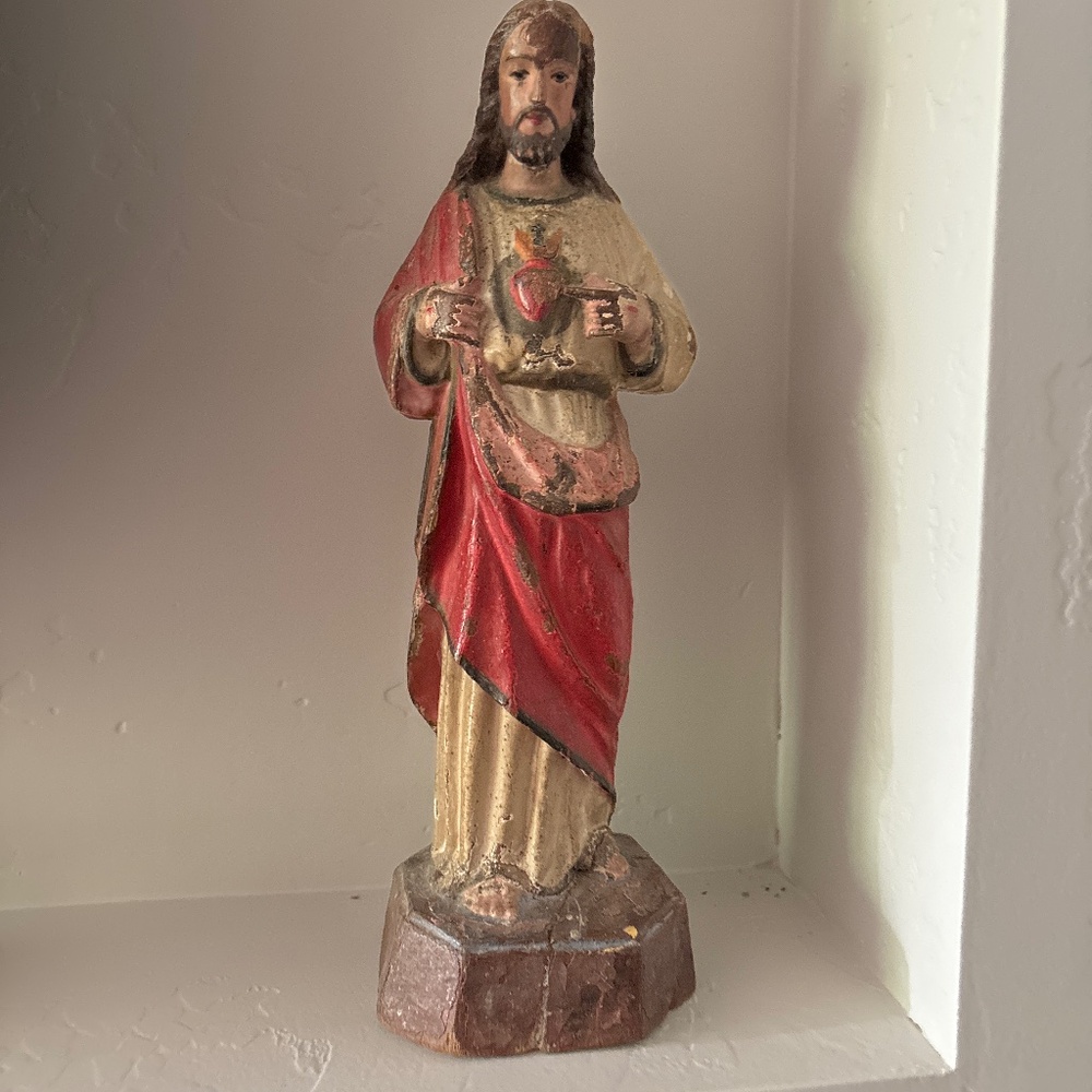 Antique statue JESUS CHRIST